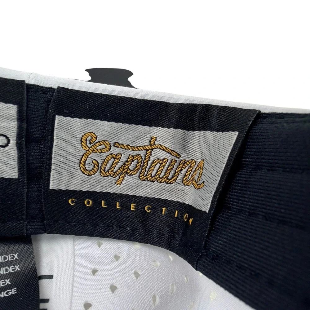 Melin Coronado Hydro Captains Hat White Gold Snapback‎ Small NWT Mens Cap
